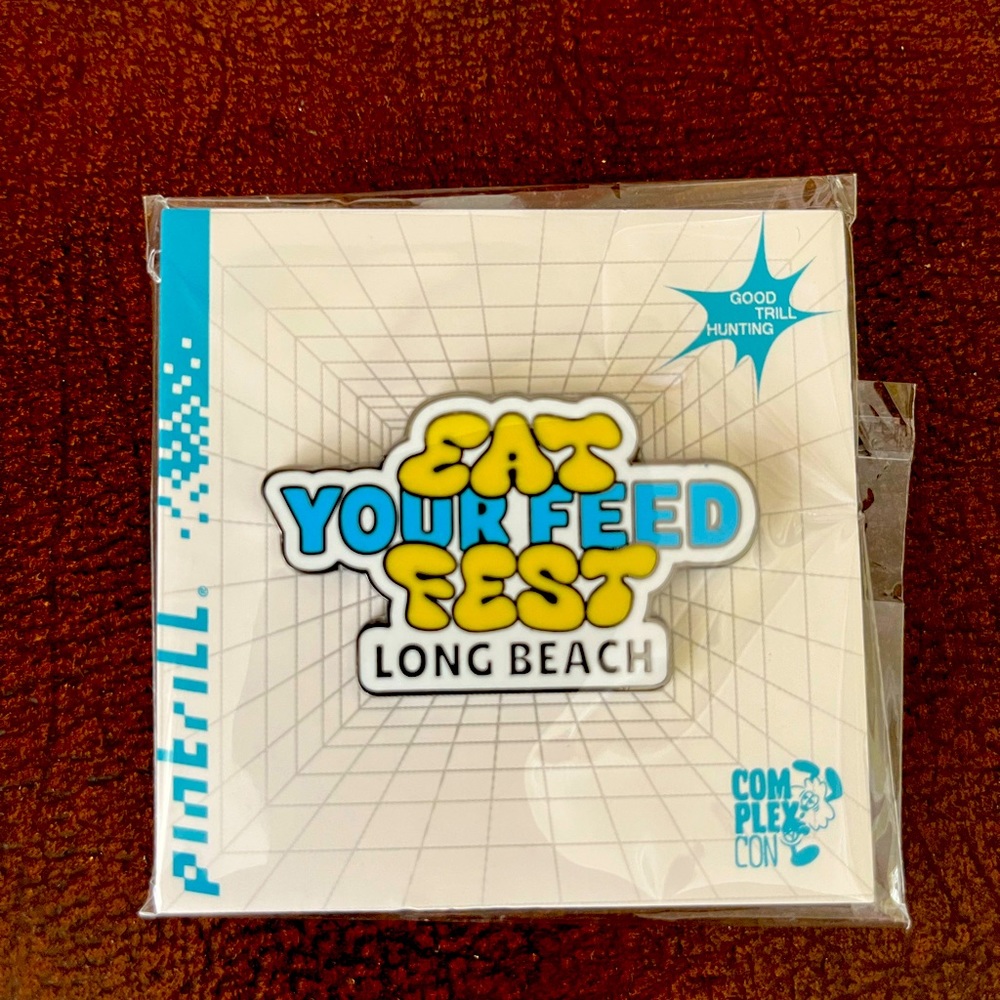 Eat Your Feed Fest Pin